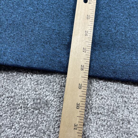 Columbia 1/4 Zip Pullover Mens Large Fleece Zip Pocket Stretch Outdoors Blue - Picture 10 of 12